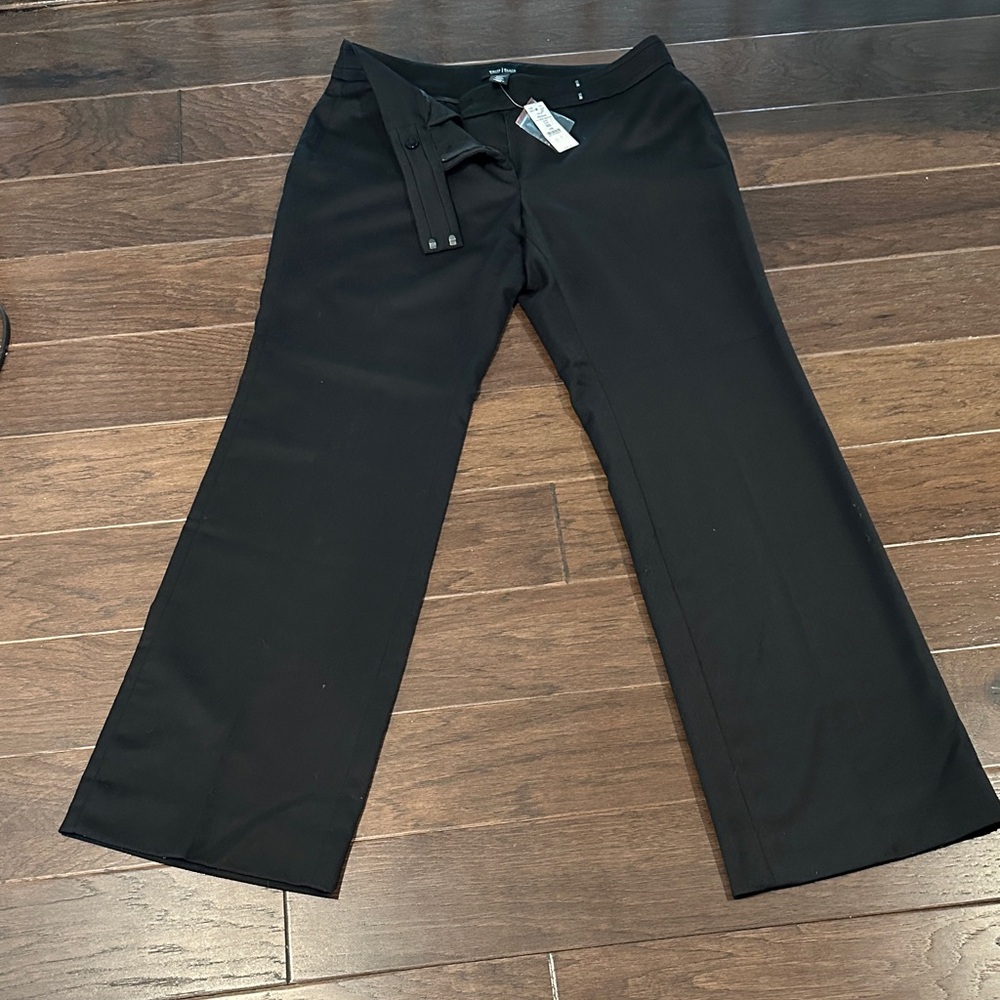 White House Black Market Elegant Black Trousers